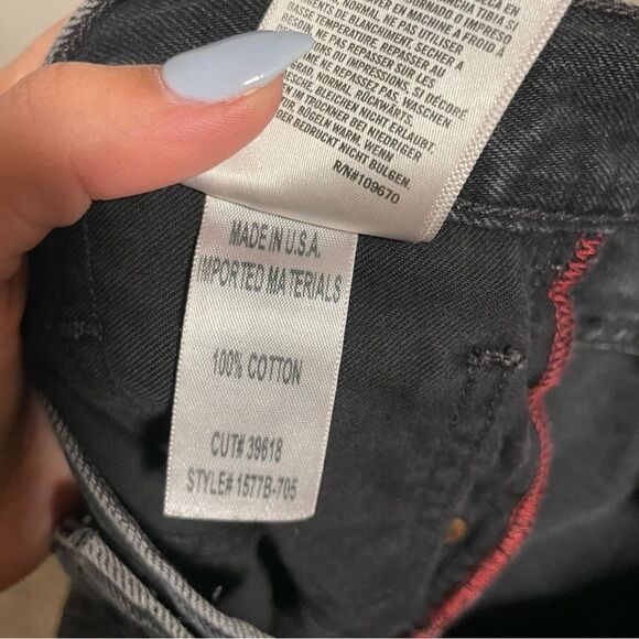 Citizens of Humanity COH Liya High Rise Classic Fit Crop Distressed Jean Size 28 - Picture 14 of 15